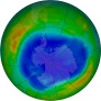 Antarctic Ozone 2011-08-29